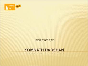 Somnath Darshan