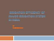 IRRIGATION EFFICIENCY OF MAJOR IRRIGATION SYSTEM IN INDIA