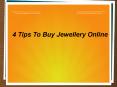 Tips to buy jewelry online