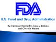 U.S. Food and Drug Administration PowerPoint PPT Presentation