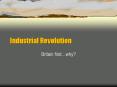 Industrial Revolution PowerPoint PPT Presentation