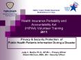 Health Insurance Portability and Accountability Act (HIPAA) Volunteer Training 2011 PowerPoint PPT Presentation