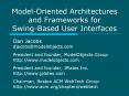 Model-Oriented Architectures and Frameworks for Swing-Based User Interfaces PowerPoint PPT Presentation