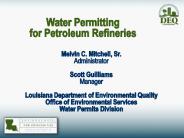 LOUISIANA DEPARTMENT OF ENVIRONMENTAL QUALITY