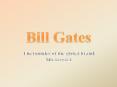Bill Gates PowerPoint PPT Presentation