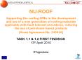 Supporting the roofing SMEs in the development and use of a new generation of roofing materials applicable with fault tolerant procedures, reducing the use of petroleum-based products PowerPoint PPT Presentation