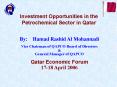 Investment Opportunities in the Petrochemical Sector in Qatar PowerPoint PPT Presentation