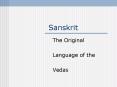 Sanskrit PowerPoint PPT Presentation