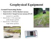 Geophysical Equipment