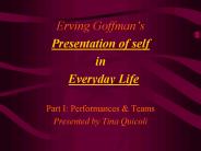 Erving Goffman