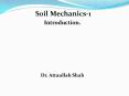 Soil Mechanics-1 PowerPoint PPT Presentation