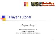Player Tutorial