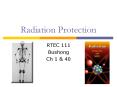 Radiation Protection PowerPoint PPT Presentation