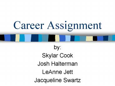 Career Assignment