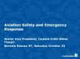 Aviation Safety and Emergency Response PowerPoint PPT Presentation