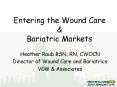 Entering the Wound Care PowerPoint PPT Presentation
