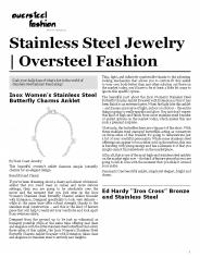 Stainless Steel Jewelry