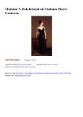 Madame X Ook bekend als Madame Pierre Gautreau - Artisoo.com PowerPoint PPT Presentation