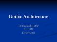 Gothic Architecture PowerPoint PPT Presentation