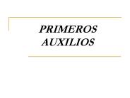 PRIMEROS AUXILIOS
