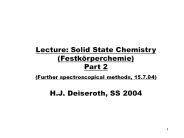 Impedance spectroscopy (basic aspects)