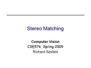Stereo Matching
