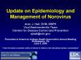 Update on Epidemiology and Management of Norovirus PowerPoint PPT Presentation