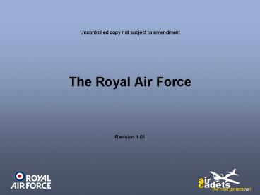 The Royal Air Force