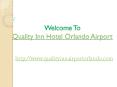 Quality inn hotel orlando