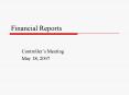 Financial Reports PowerPoint PPT Presentation