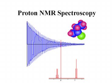 Proton NMR Spectroscopy presentation | free to download