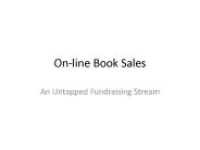 On-line Book Sales