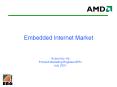 Embedded Internet Market PowerPoint PPT Presentation
