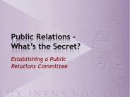 Public Relations 