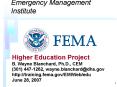 Emergency Management Institute PowerPoint PPT Presentation