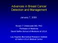 Advances in Breast Cancer Detection and Management PowerPoint PPT Presentation