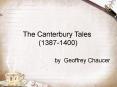 The Canterbury Tales (1387-1400) PowerPoint PPT Presentation