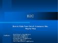 B2C PowerPoint PPT Presentation
