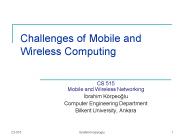 Challenges of Mobile and Wireless Computing