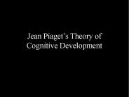 Jean Piaget