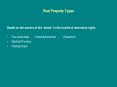 Real Property Types PowerPoint PPT Presentation