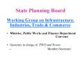 State Planning Board PowerPoint PPT Presentation