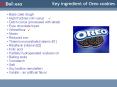 Key ingredient of Oreo cookies PowerPoint PPT Presentation