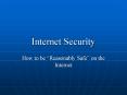 Internet Security PowerPoint PPT Presentation