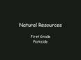 Natural Resources PowerPoint PPT Presentation