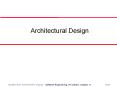 Architectural Design PowerPoint PPT Presentation
