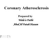 Coronary Atherosclerosis