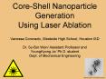 Core-Shell Nanoparticle Generation Using Laser Ablation Vanessa Coronado, Westside High School, Houston ISD Dr. Sy-Bor Wen/ Assistant Professor and YoungKyong Jo/ Ph.D. student Dept. of Mechanical Engineering PowerPoint PPT Presentation