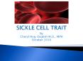 SICKLE CELL TRAIT PowerPoint PPT Presentation