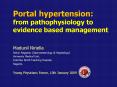 Portal hypertension: from pathophysiology to evidence based management PowerPoint PPT Presentation